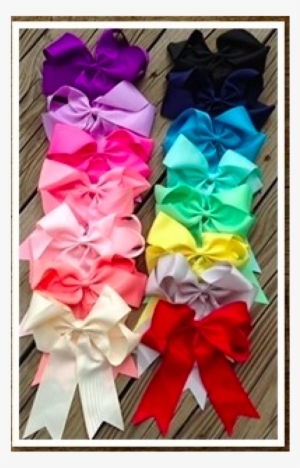 6 Inch Ponytail Hair Bow - Hair