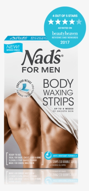 Nad's For Men Hair Removal Body Waxing Strips - Eye Candy By Katherine Garbera