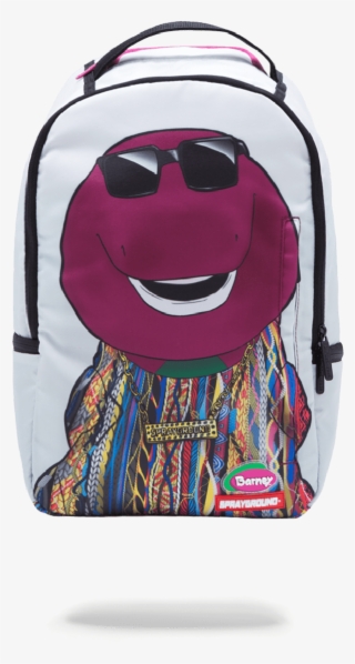 $0 - - Sprayground Biggie Barney Backpack