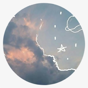 Tumblr Aesthetic Pastel Space Stars Moon Png Aesthetic - Aesthetic Pastel Space