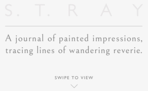 Stray Etc A Journal Of - Number