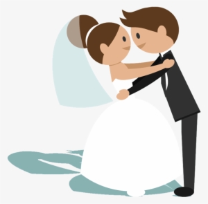 Novios Png - Groom And Bride Clipart