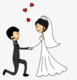 Novios - Wedding Couple Doodle