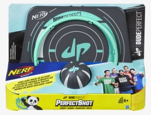 B6323amc1 630509510177 Pkg 16 Medium 72dpi - Nerf Dude Perfect Shot Hoops Set