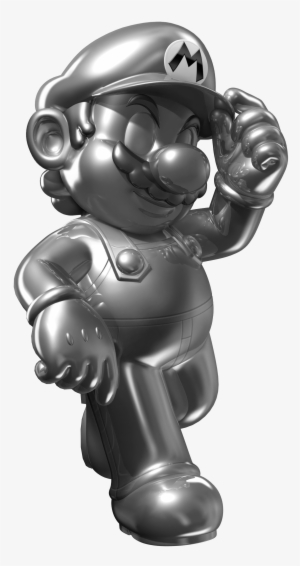 Metal Mario - Pdp Fight Pad Metal Mario Controller For Wii U