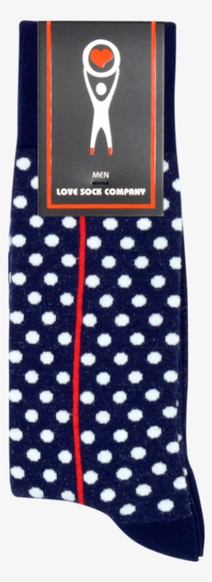 Men's Polka Dots Socks - Dress Socks