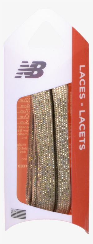 Nb Sparkle Silver Shoelace - New Balance