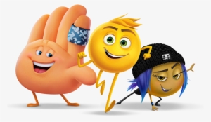 Gene, Jailbreaks And Hi-5 Is An Main Charactet From - Personajes Emojis La Pelicula