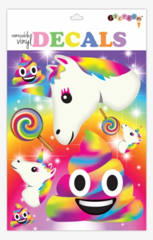 Rainbow Emoji Decals - Iscream Groovy Patches Sheet Of Repositionable Vinyl