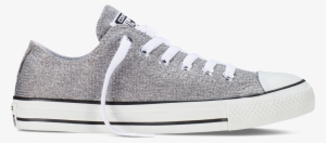 Chuck Taylor All Star Sparkle Knit Silver/white/black - All Star Silver Converse