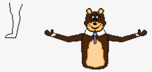 Copyright Safe Yogi Bear Rip-off - Pixel Art