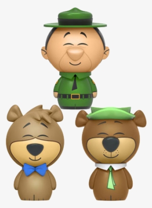 Yogi Bear, Boo Boo, & Ranger - Vinyl Sugar Yogi Bear (3-pack) Dorbz