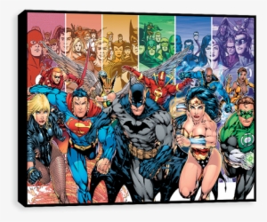 Justice League Lineup - Dc Comics Justice League Poster