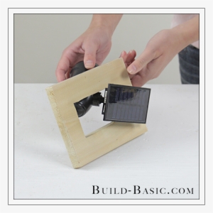 Solar Cedar Path Light By Build Basic - Do It Yourself