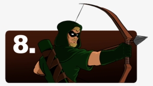 Aaah, Green Arrow, One Of The Lamer Dc Superheroes - Cartoon