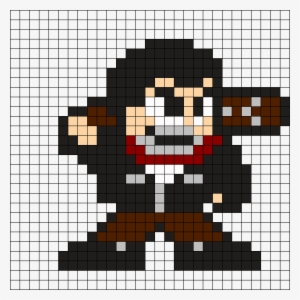 Pixel Art Marvel Black Panther