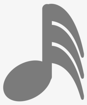 Black And White Musical Note Monochrome Photography - Music Mono Png