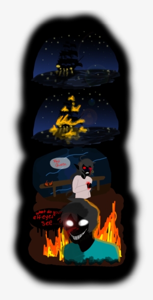 The Attack On The Star Emerald - Illustration