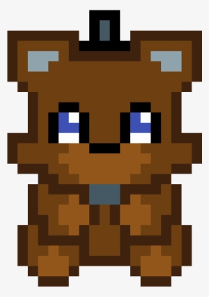 Freddy Fazbear - Fnaf Foxy Pixel Art