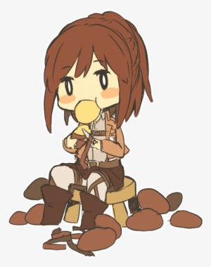 Glados Is A Potato Portal2 - Attack On Titan Potato Girl Chibi