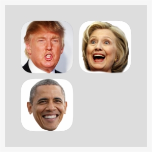 Presidential Bundle On The App Store - Obama And Trump Transparent