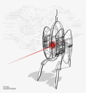 However, In Addition To Glados There Were These Cute - Illustration