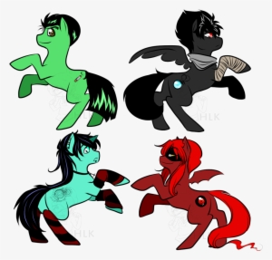 Hieislittlekitsune, Hiei, Oc, Ponified, Safe, Urameshi - Yu Yu Hakusho Mlp