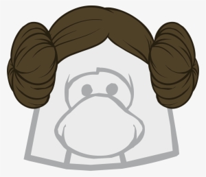 The Princess Leia Icon - Princess Leia Buns Clipart