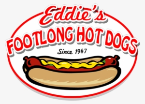 Eddie's Footlong Hot Dogs - Hot Dog Shop Logo