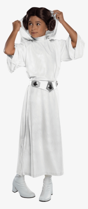 Hooded Kids Princess Leia Costume - Princess Leia Costume Kids