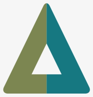 Green Blue Triangle Logo - Green