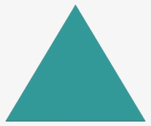 Triangle V - Blue Triangle Shape Clipart