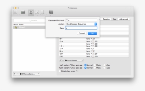 Keyboard - Escape Sequence