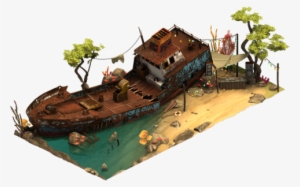 Shipwreck - Scale Model