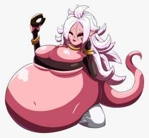 Over 9,000 Treats Later - Android 21 Belly Inflation