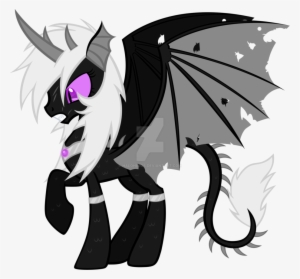 Clip Black And White Stock Drawing Minecraft Dragon - My Little Pony Ender Dragon