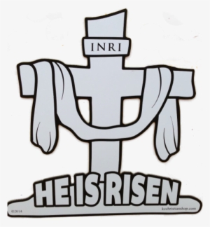 He Is Risen Magnet - Knights Columbus He Has Risen