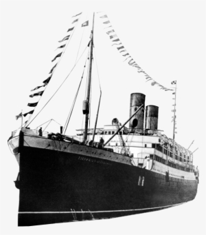 Rms Empress Of Ireland In Port