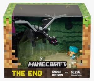 Mattel Minecraft Mini Figure Battle Box The End