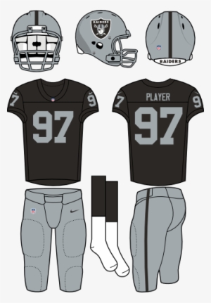 Oakland Raiders - New York Jets Home Uniform