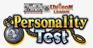 Fullmetal Alchemist Brotherhood X Unison League Personality - Full Metal Alchemist Brotherhood