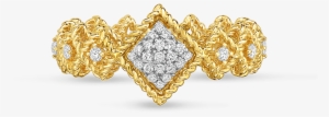 Center Diamond Band