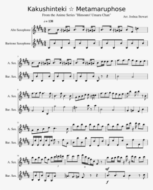 Kakushinteki ☆ Metamaruphose Sheet Music Composed By - Umaru Op Piano Sheet