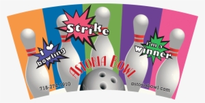 Astoria Bowling Souvenir Kids Cup Artwork - Bowling Souvenir