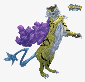 #243 Raikou Used Rain Dance And Thunder In The Game - Game-art-hq