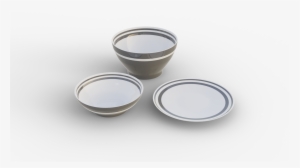 Black & White Plate Set - Bangle