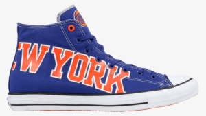 Chuck Taylor All Star Hi 'new York Knicks' - New York Knicks Converse Blue High Top Sneakers