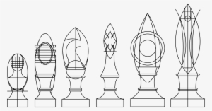 Egg Shape - Line Art