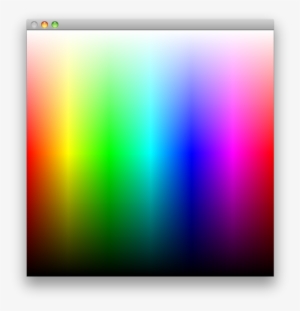 Linear Rainbow Gradient With 'fromhsb' - Transparent Rainbow Gradient