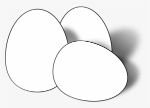 Egg Clipart Itlog - Egg Black And White